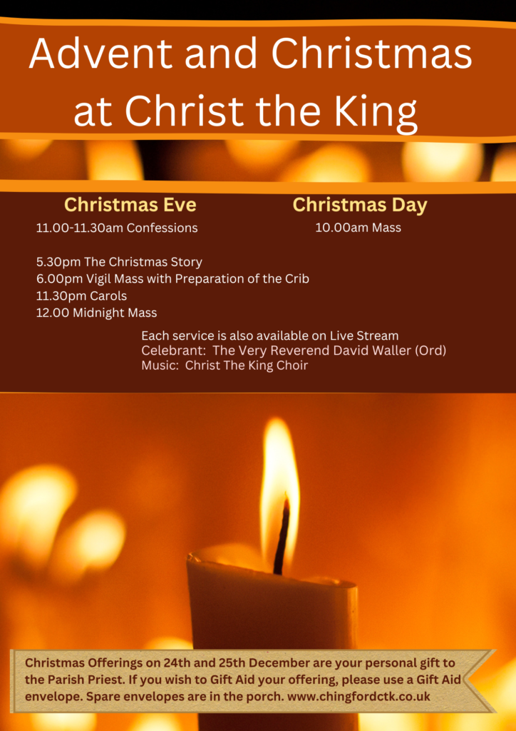 Advent and Christmas at Christ the King Chingford
